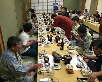 社員旅行の様子1