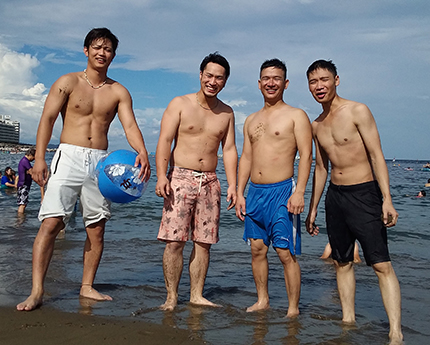 社員旅行の様子2